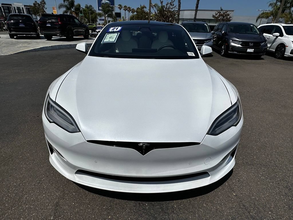 Used 2021 Tesla Model S Plaid AWD/4WD image 3