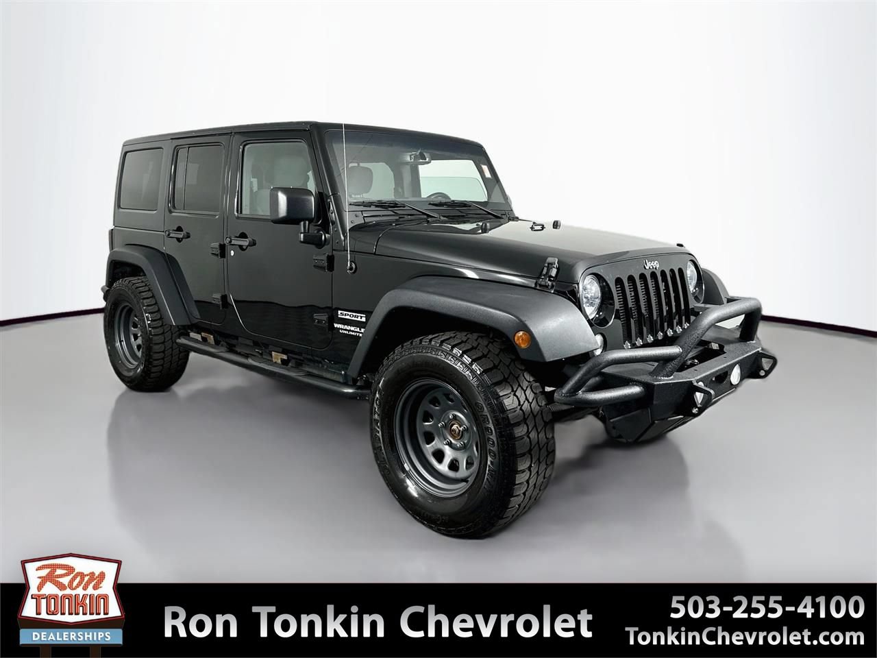 Used 2017 Jeep Wrangler Unlimited Sport w/ Quick Order Package 24S AWD/4WD image 1