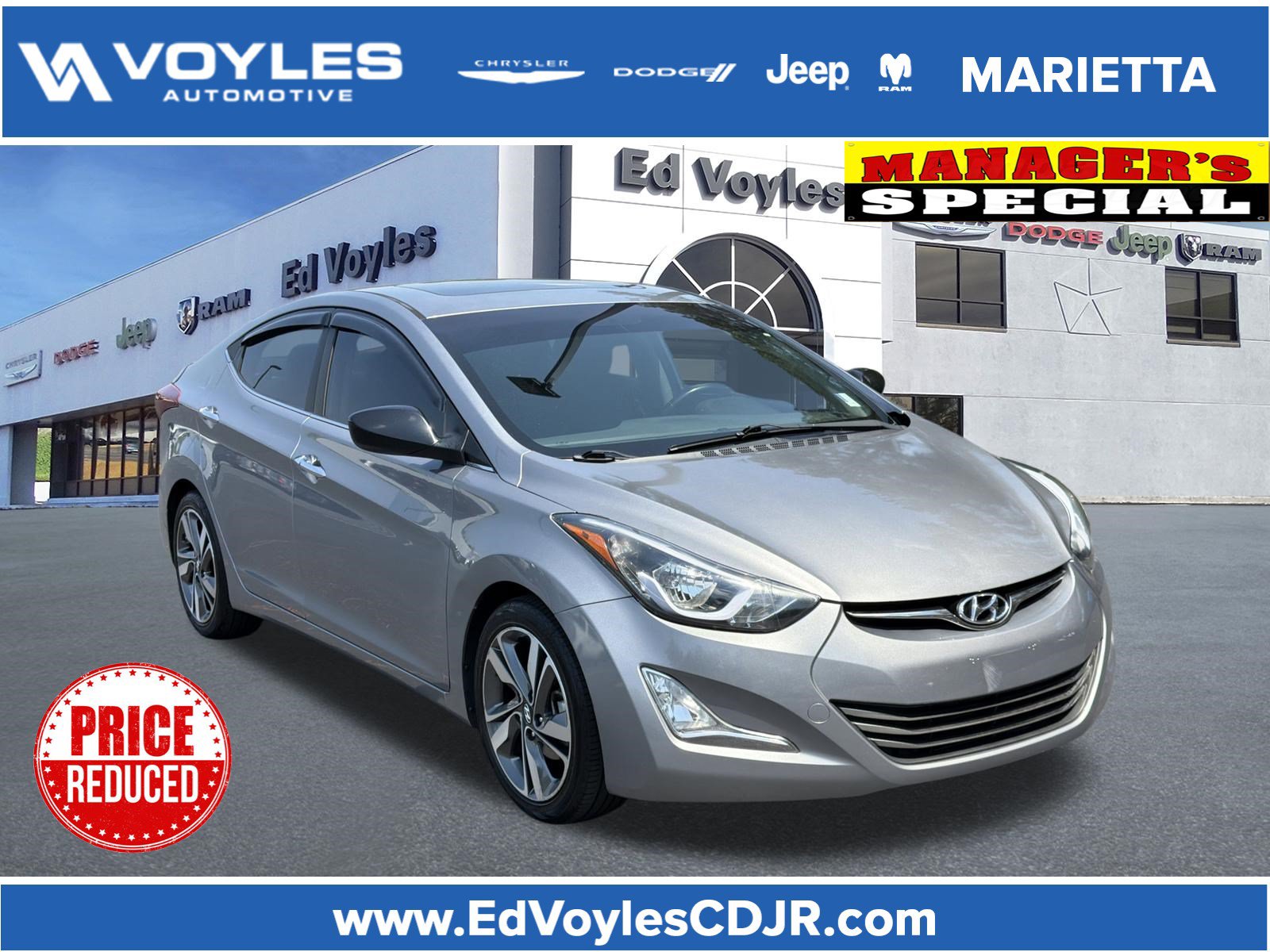 Used 2014 Hyundai Elantra Limited w/ Option Group 03