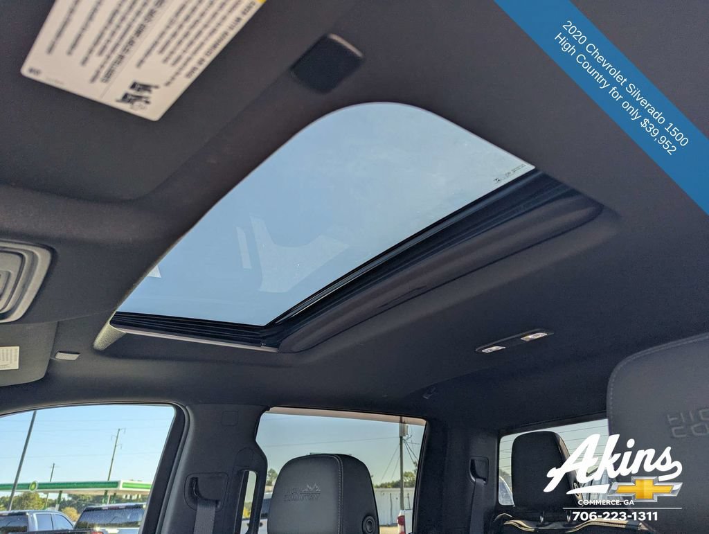 Used 2020 Chevrolet Silverado 1500 High Country w/ Technology Package AWD/4WD image 21
