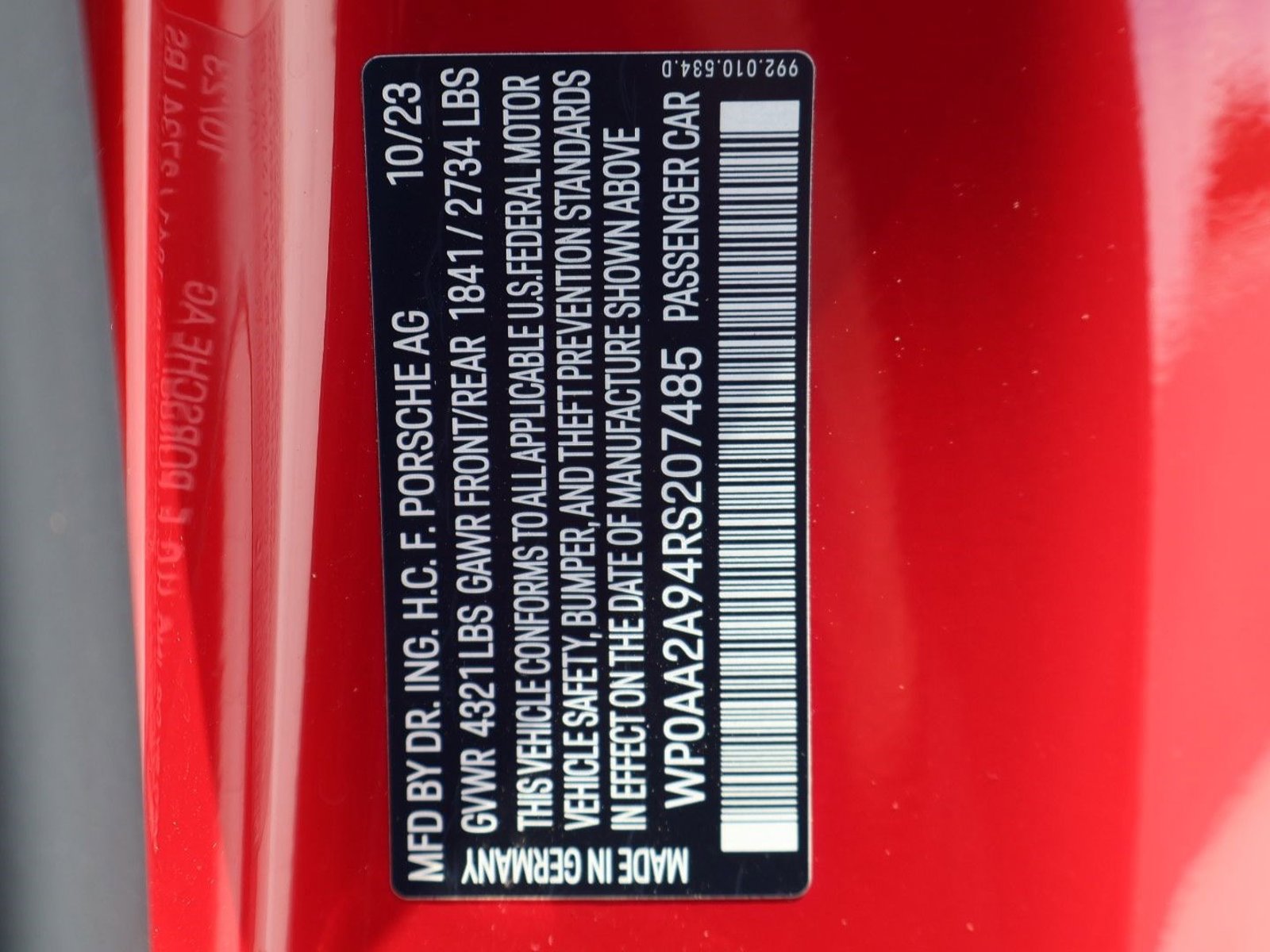 Certified 2024 Porsche 911 Carrera RWD image 28