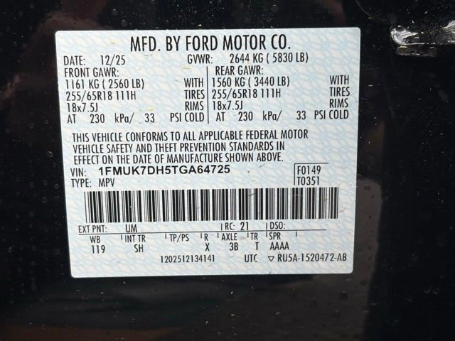 New 2026 Ford Explorer Active w/ Active Comfort Package image 30