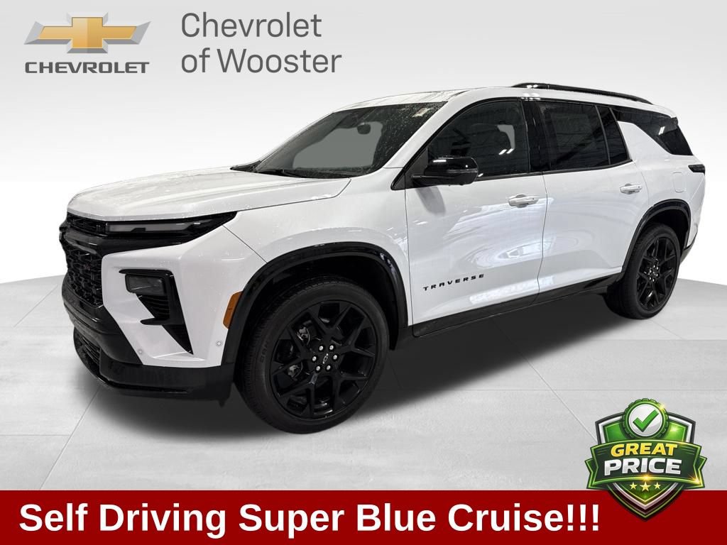 New 2026 Chevrolet Traverse RS w/ LPO, Floor Liner Package AWD/4WD image 1