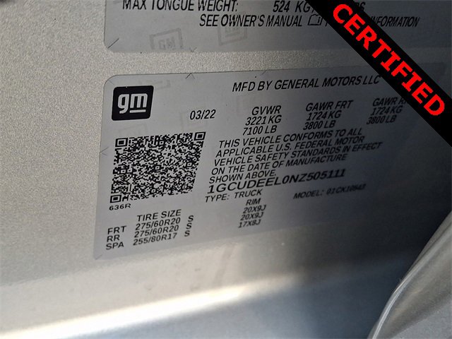 Used 2022 Chevrolet Silverado 1500 RST w/ Convenience Package II image 30