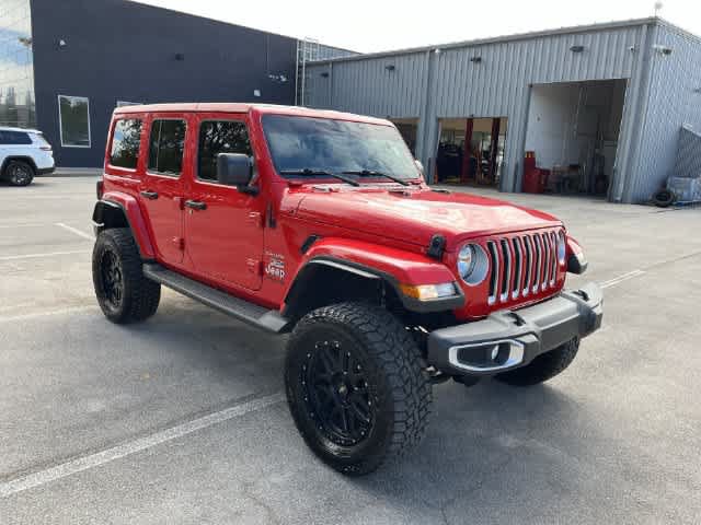 Used 2022 Jeep Wrangler Unlimited Sahara AWD/4WD image 2