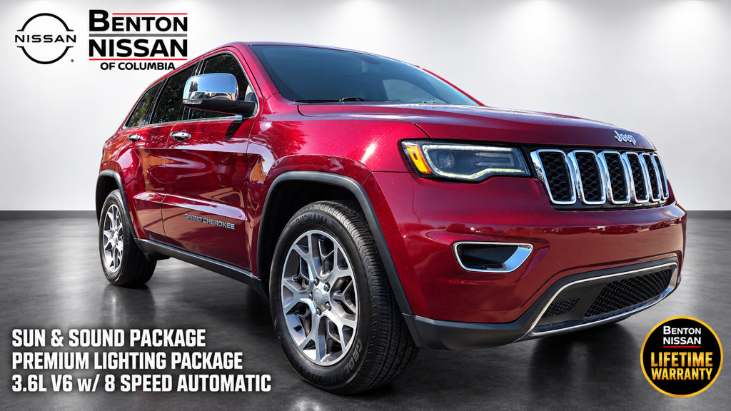 Used 2021 Jeep Grand Cherokee Limited w/ Sun & Sound Group