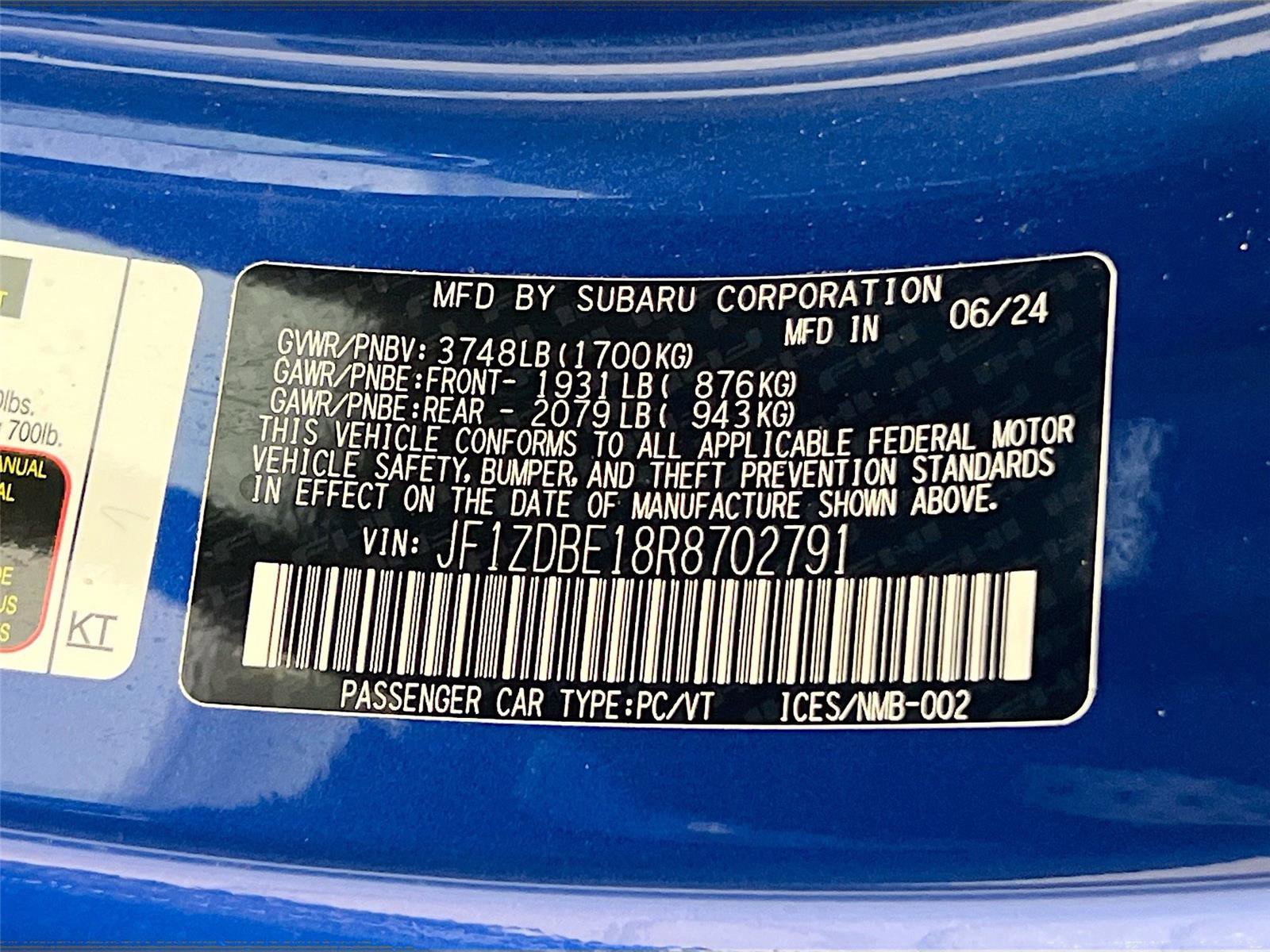 Used 2024 Subaru BRZ Limited image 35