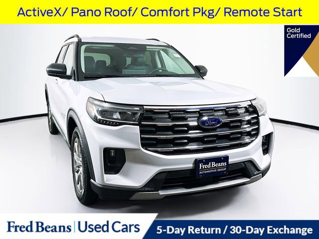 Certified 2025 Ford Explorer Active w/ Active Comfort Package image 1