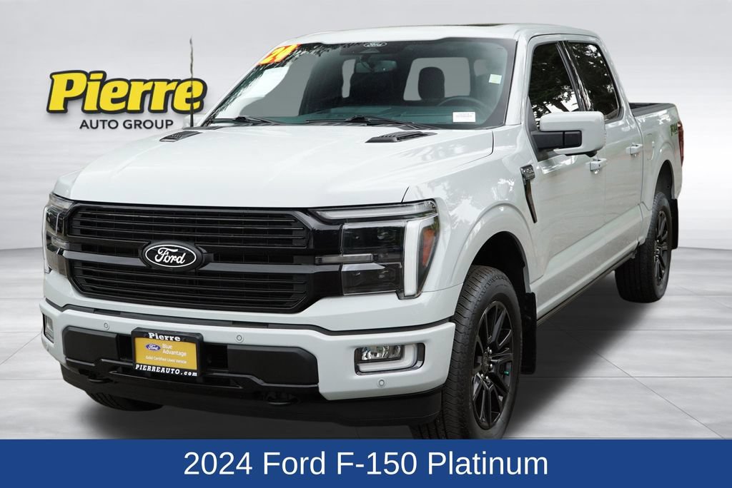 Certified 2024 Ford F150 Platinum w/ FX4 Off-Road Package AWD/4WD 360° Tour
