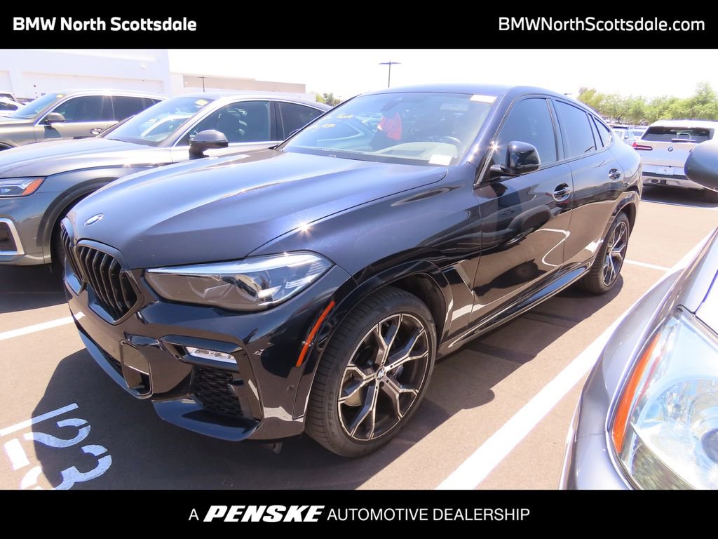 Used 2021 BMW X6 xDrive40i w/ M Sport Package AWD/4WD image 1