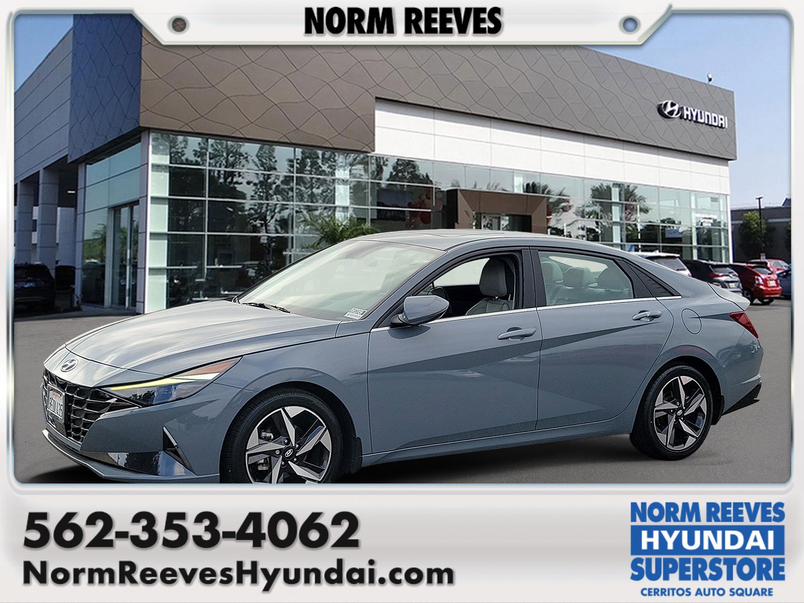 Certified 2023 Hyundai Elantra Limited w/ Cargo Package FWD image 1