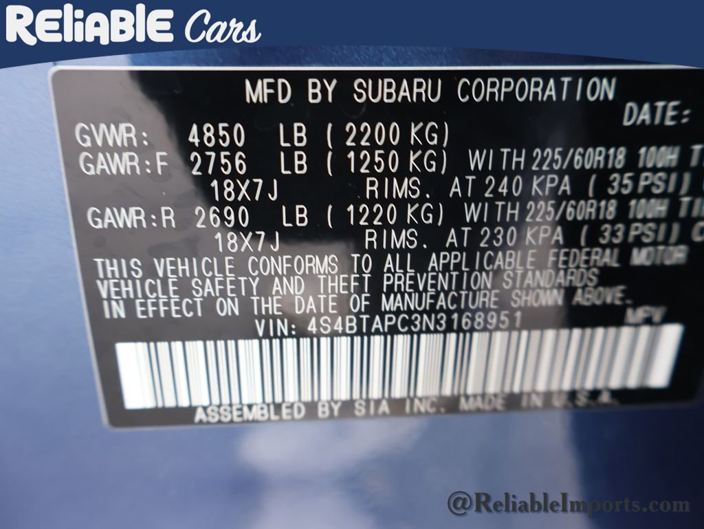 Used 2022 Subaru Outback Touring image 42