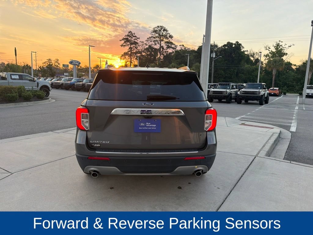 Certified 2023 Ford Explorer Limited w/ Limited Technology Package RWD image 8