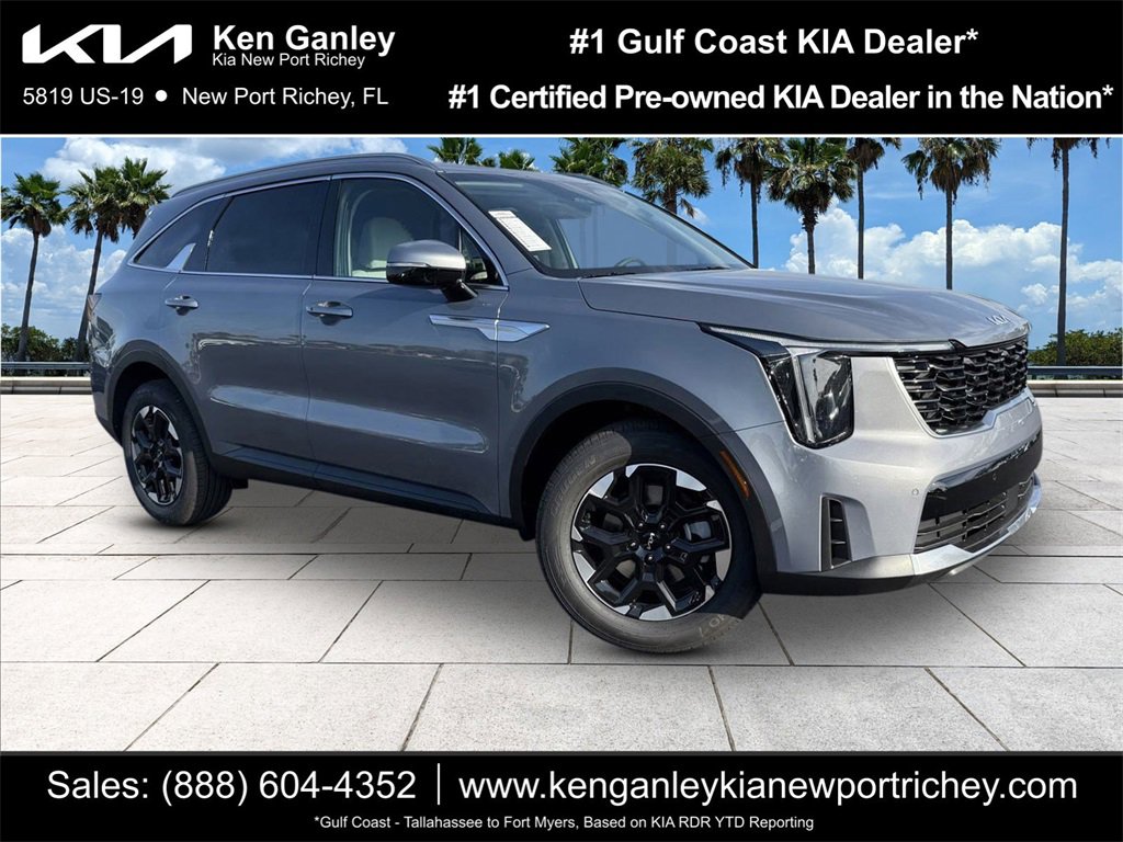 New 2025 Kia Sorento S w/ Panoramic Sunroof Package