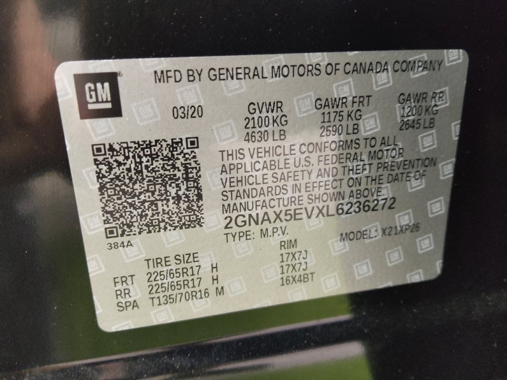 Used 2020 Chevrolet Equinox LS image 33