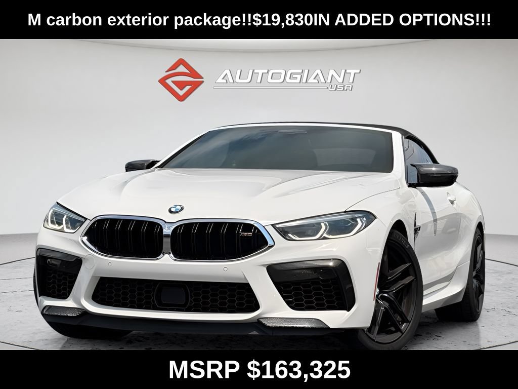 Used 2020 BMW M8 Convertible w/ M Carbon Exterior Package AWD/4WD image 1