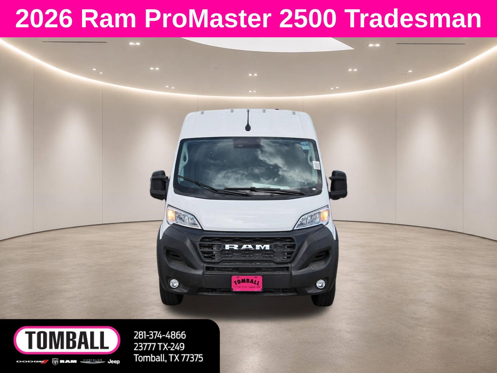 New 2026 RAM ProMaster 2500 w/ Convenience Group FWD image 2