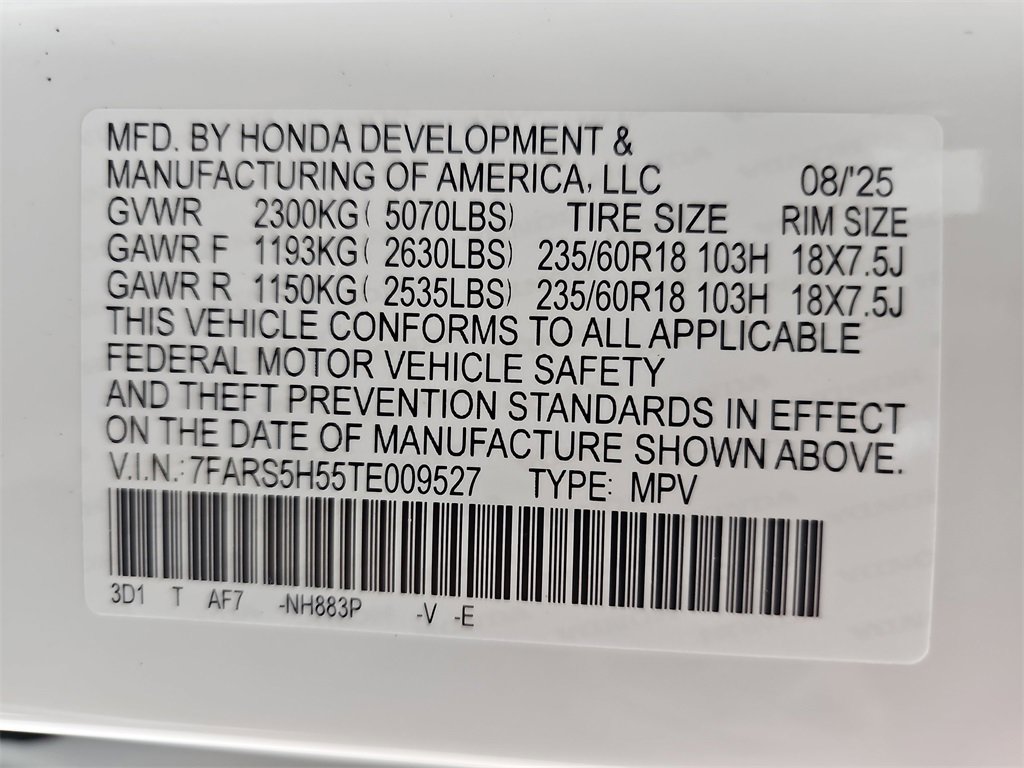 New 2026 Honda CR-V Sport image 44