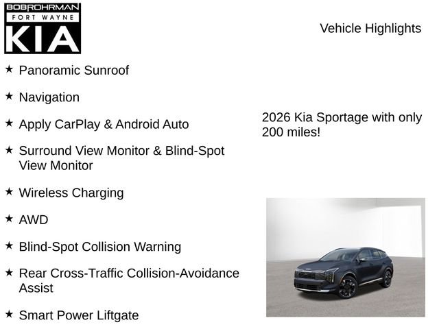New 2026 Kia Sportage SX image 7