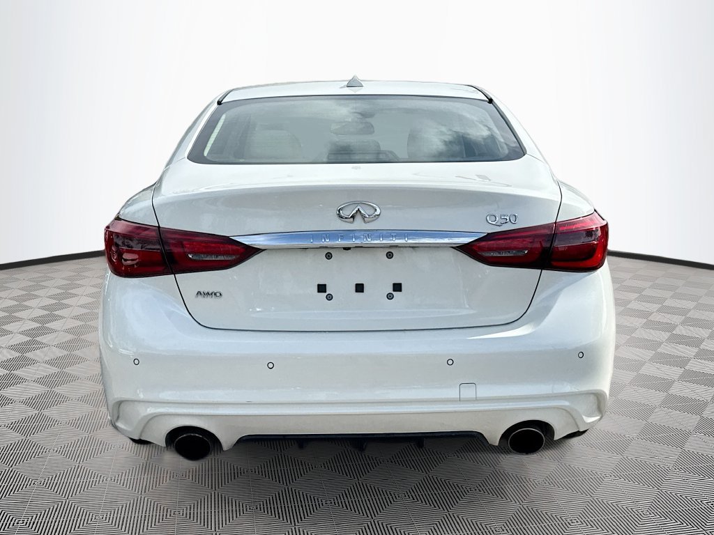 Certified 2023 INFINITI Q50 Luxe w/ Cargo Package AWD/4WD image 7