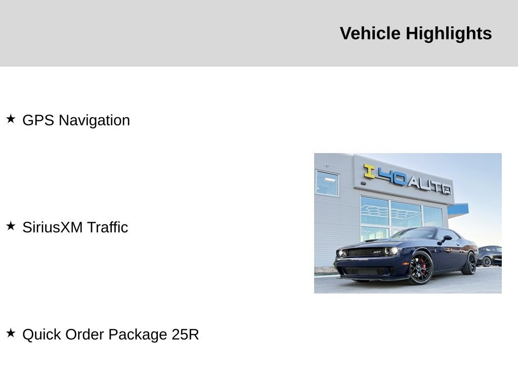 Used 2015 Dodge Challenger SRT Hellcat image 2