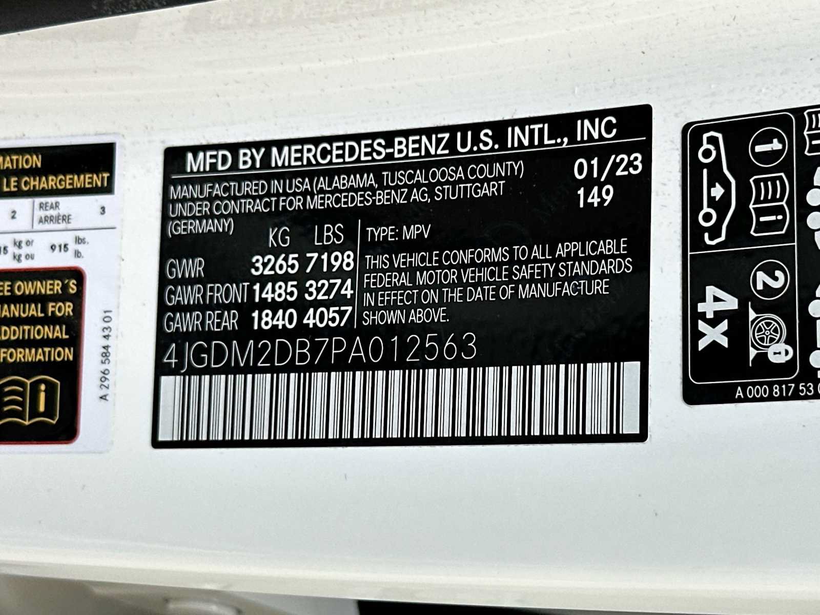 Used 2023 Mercedes-Benz EQS 450+ SUV image 33