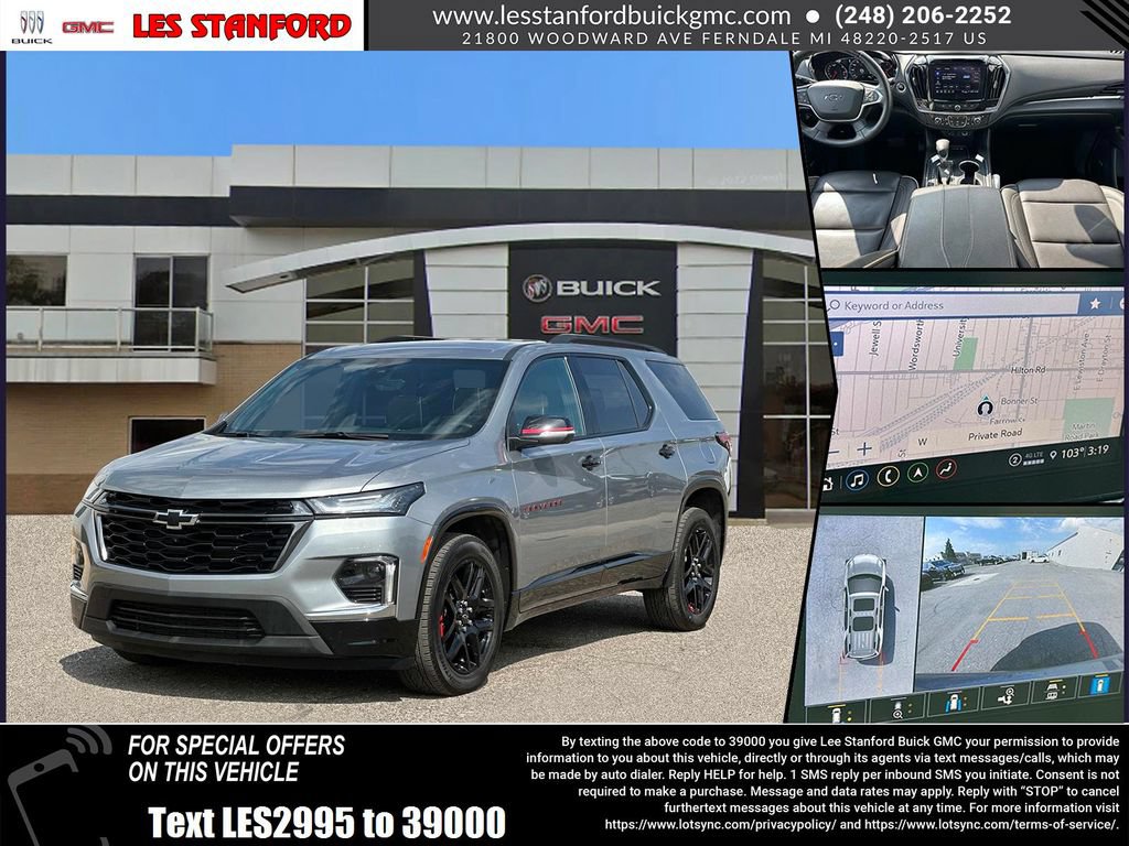 Certified 2023 Chevrolet Traverse Premier w/ Redline Edition FWD image 1