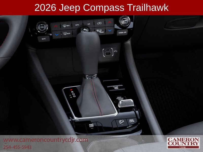 New 2026 Jeep Compass Trailhawk w/ Sun, Sound & Navigation Group AWD/4WD image 24