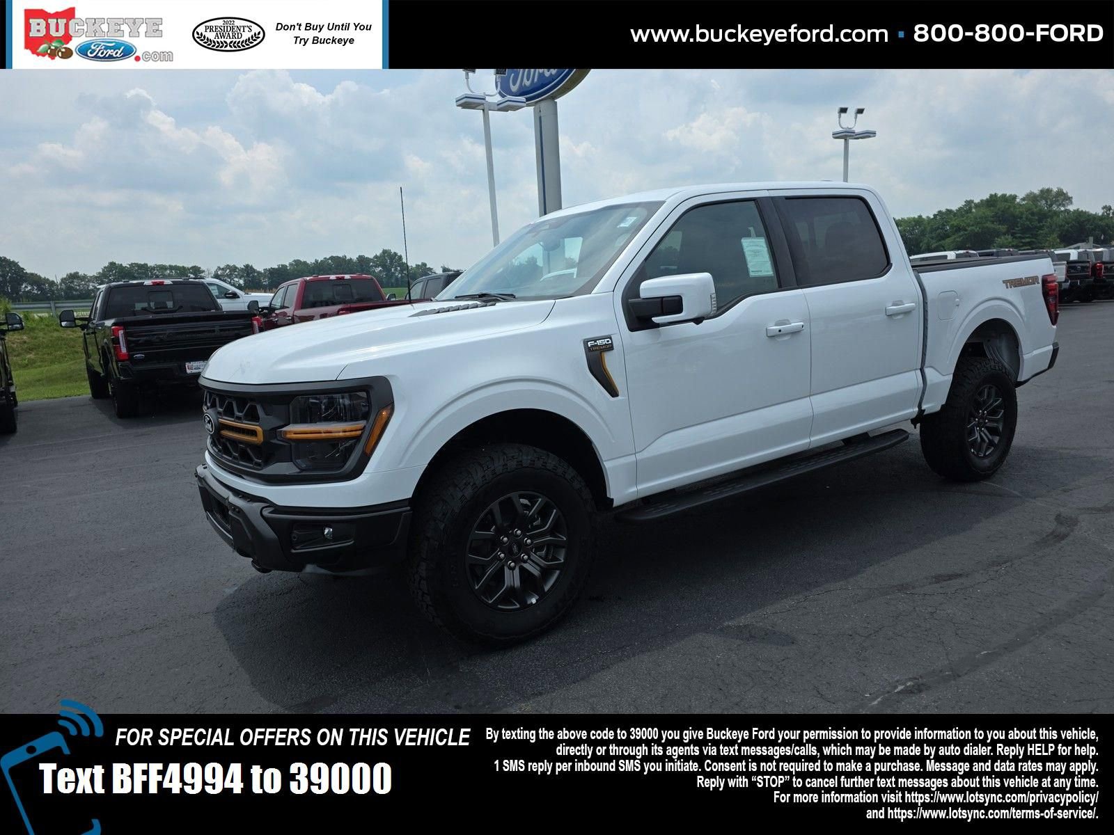 New 2025 Ford F150 Tremor w/ Equipment Group 402A High image 1