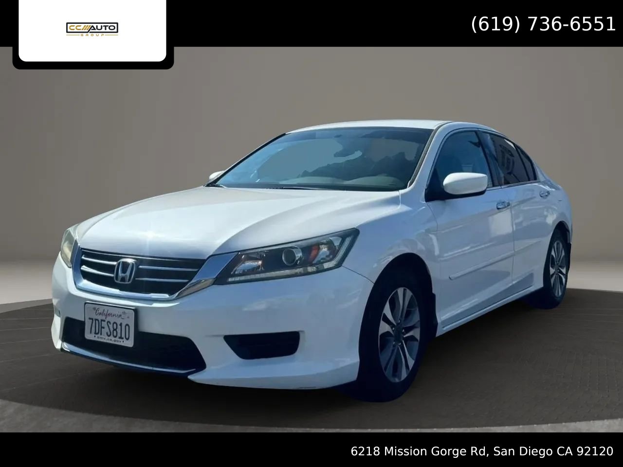 Used 2014 Honda Accord LX image 1