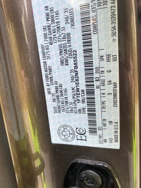 Used 2022 Ford F150 Tremor w/ Equipment Group 401A Mid image 29