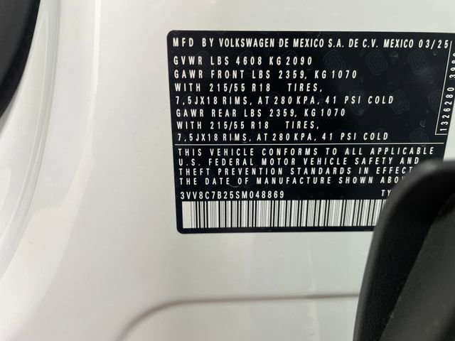 New 2025 Volkswagen Taos S image 27