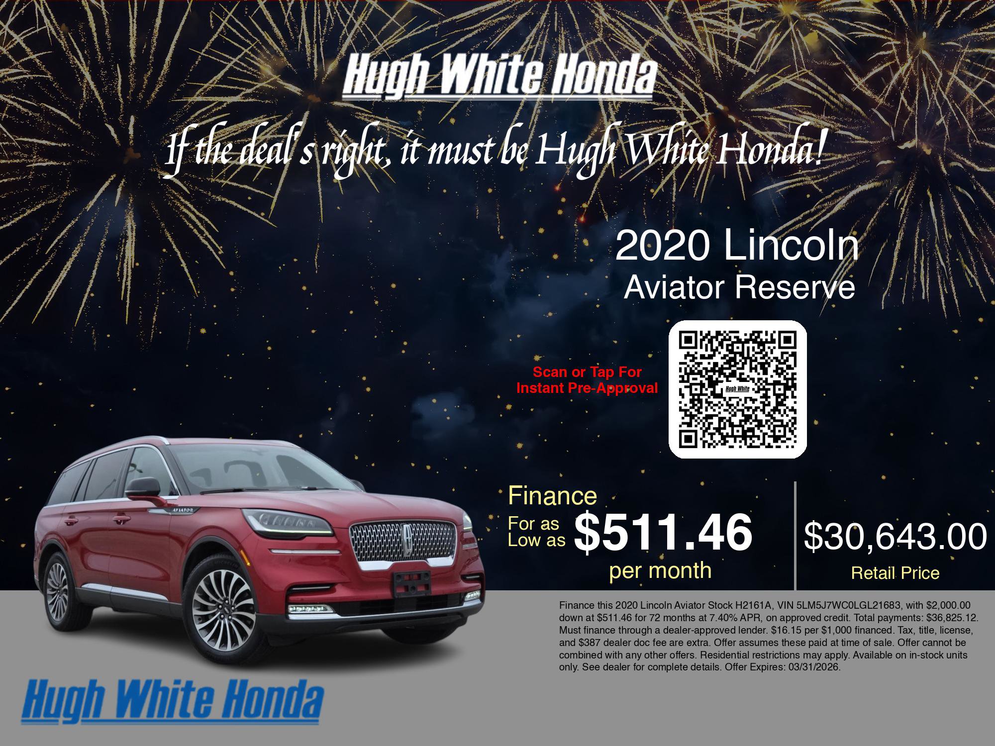 Used 2020 Lincoln Aviator Reserve image 3