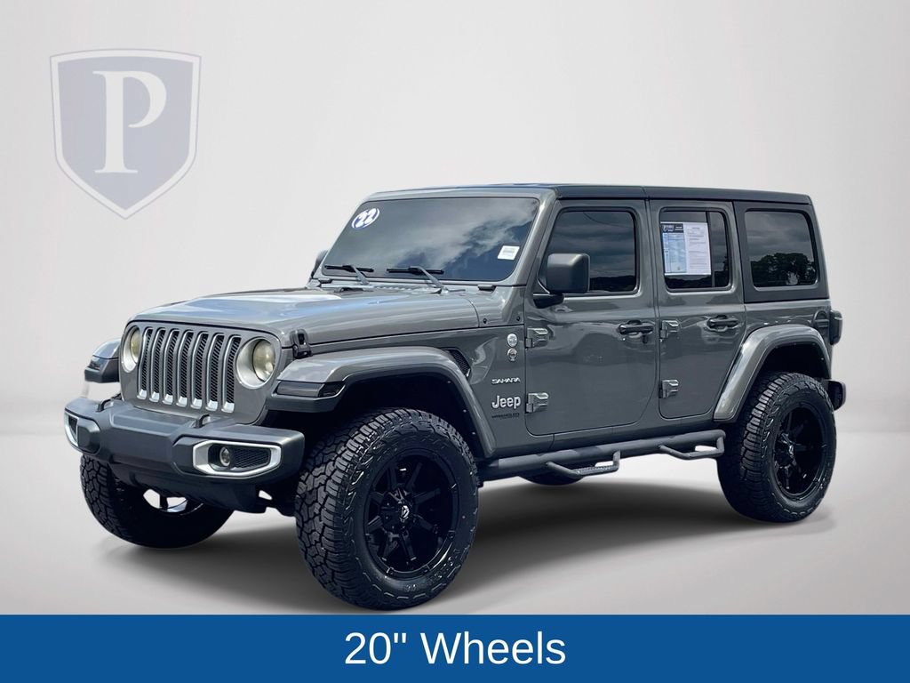 Used 2022 Jeep Wrangler Unlimited Sahara AWD/4WD image 4