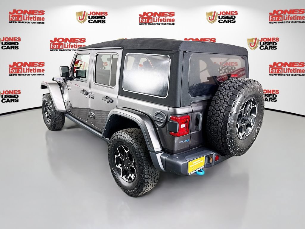 Used 2021 Jeep Wrangler Unlimited Rubicon 4xe w/ Steel Bumper Group AWD/4WD image 2