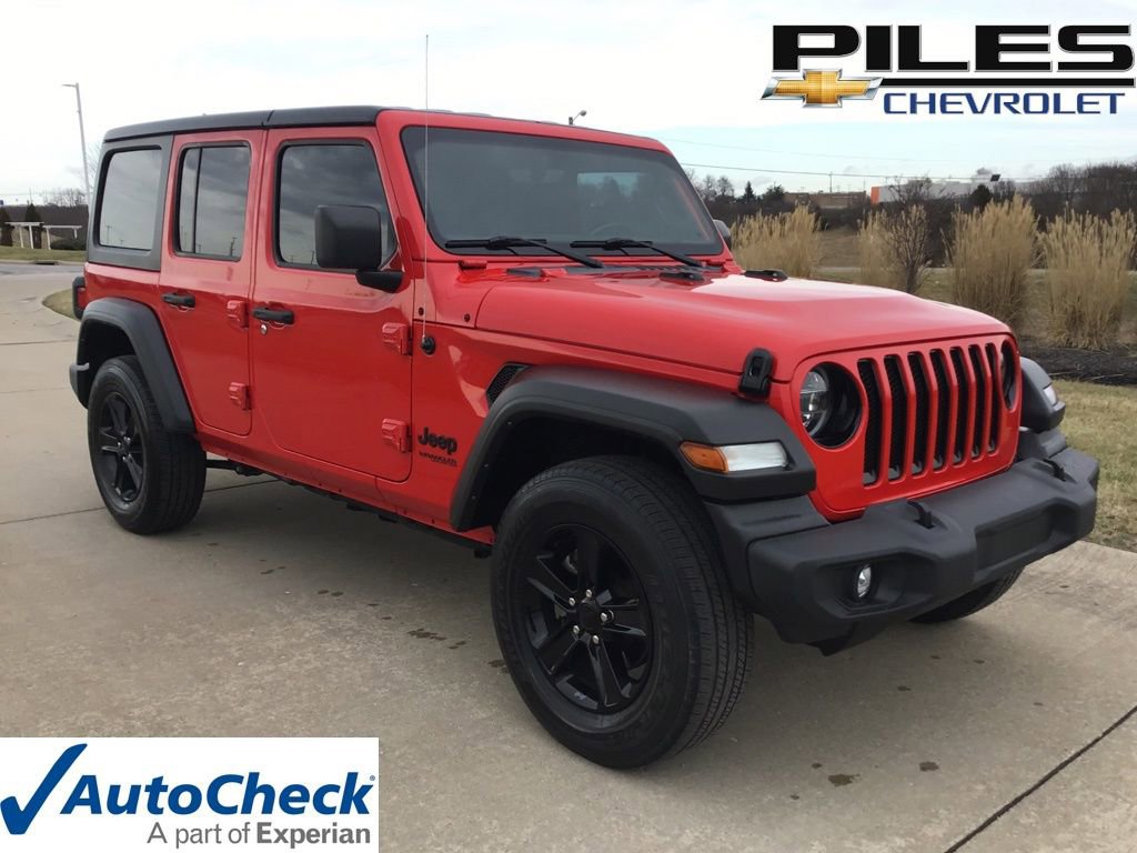 Used 2022 Jeep Wrangler Unlimited Sport image 1