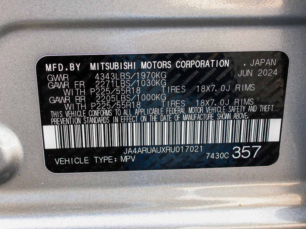 New 2024 Mitsubishi Outlander Sport ES image 13