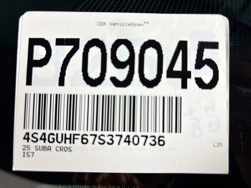Certified 2025 Subaru Crosstrek 2.5i Sport w/ Popular Package #3A image 26