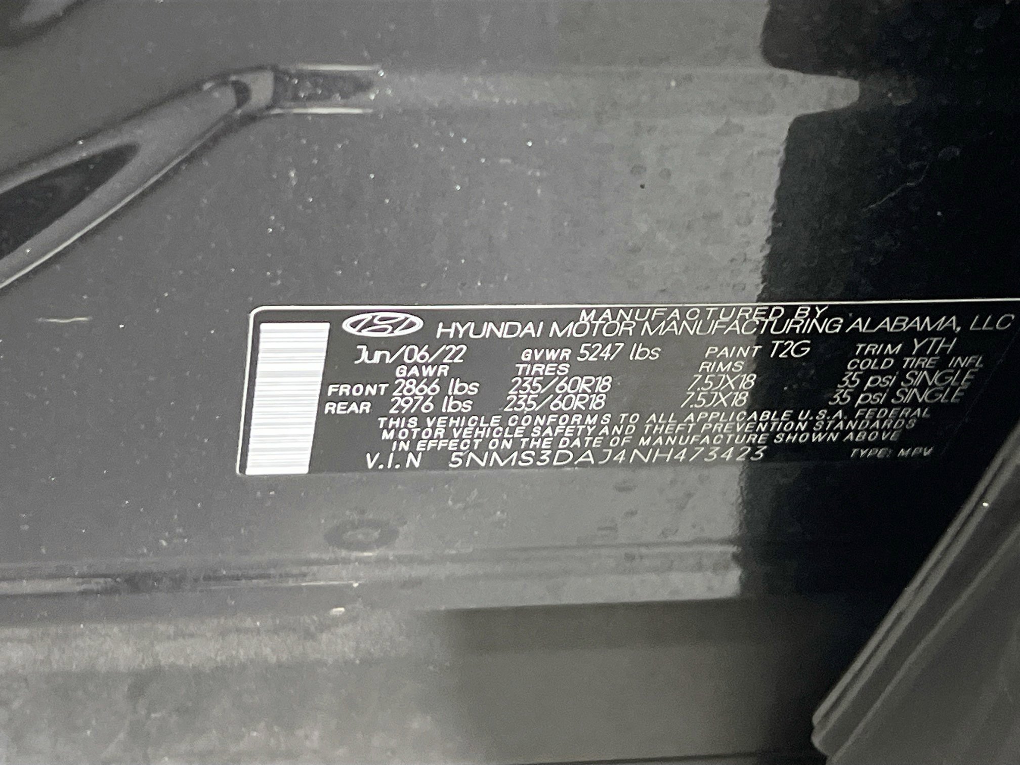 Used 2022 Hyundai Santa Fe SEL w/ Convenience + Premium Package image 33