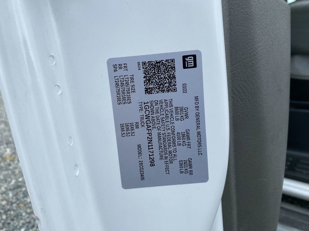 Used 2022 Chevrolet Express 2500 w/ Driver Convenience Package image 31