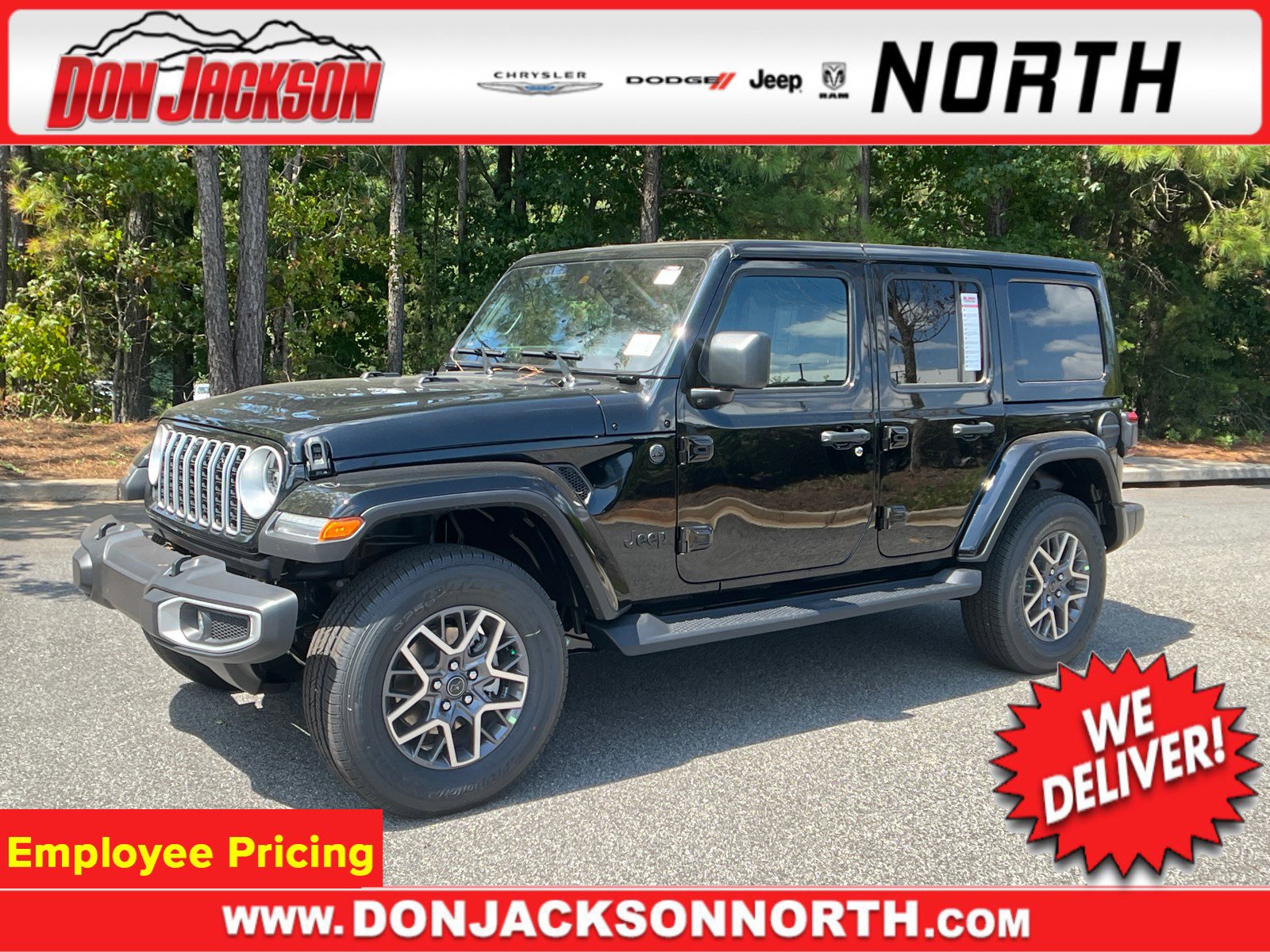 New 2025 Jeep Wrangler Sahara