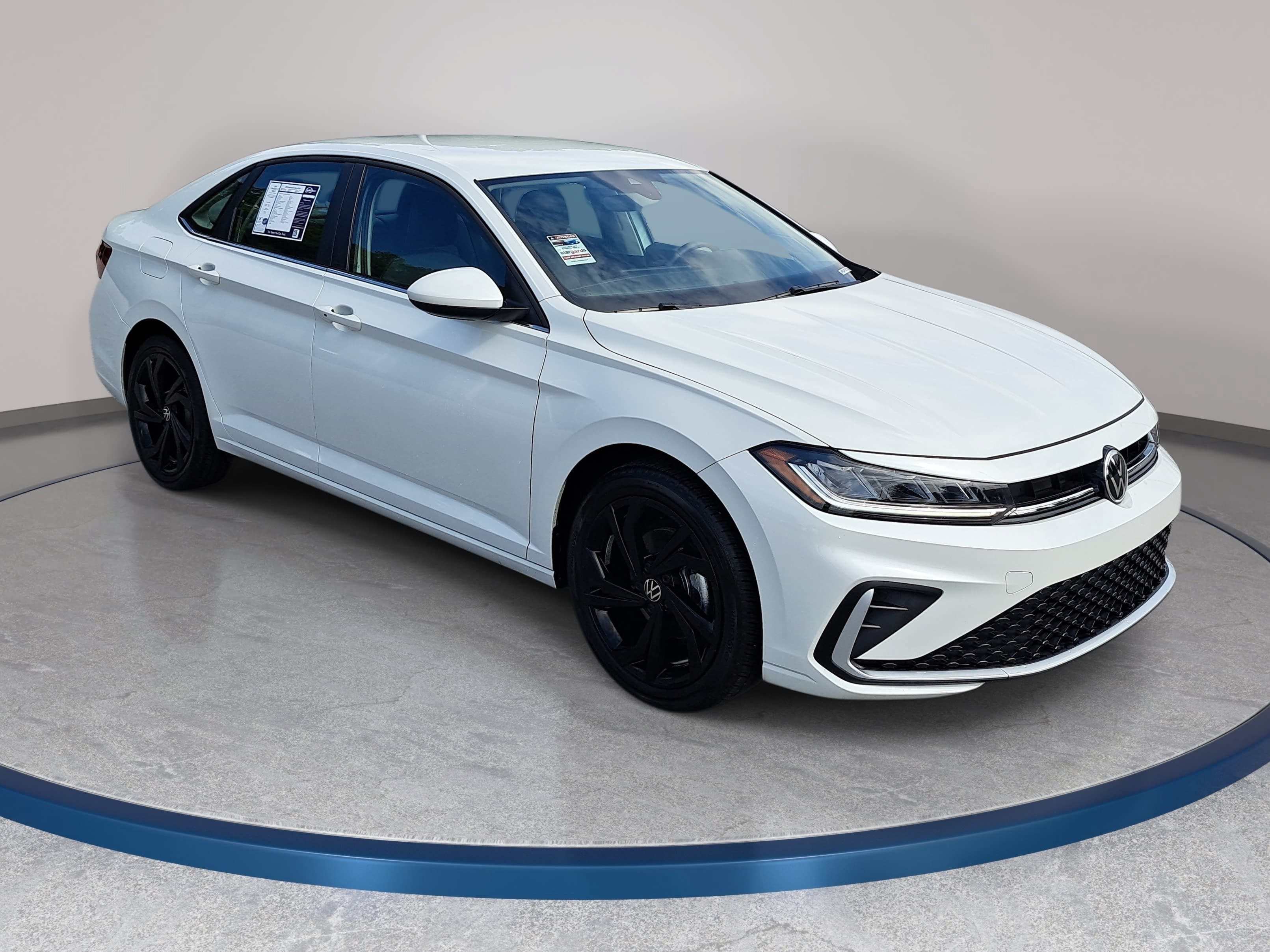 Certified 2025 Volkswagen Jetta SE w/ Black Wheel Package FWD image 3
