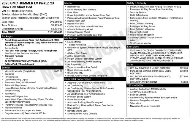 New 2025 GMC Hummer EV 2X image 10