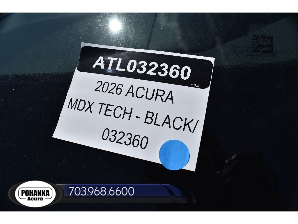 New 2026 Acura MDX w/ Technology Package AWD/4WD image 37
