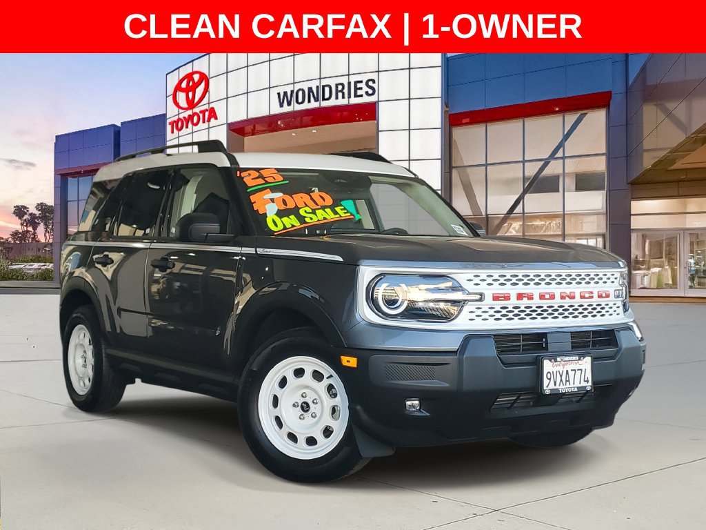 Used 2025 Ford Bronco Sport Heritage w/ Convenience Package AWD/4WD image 1
