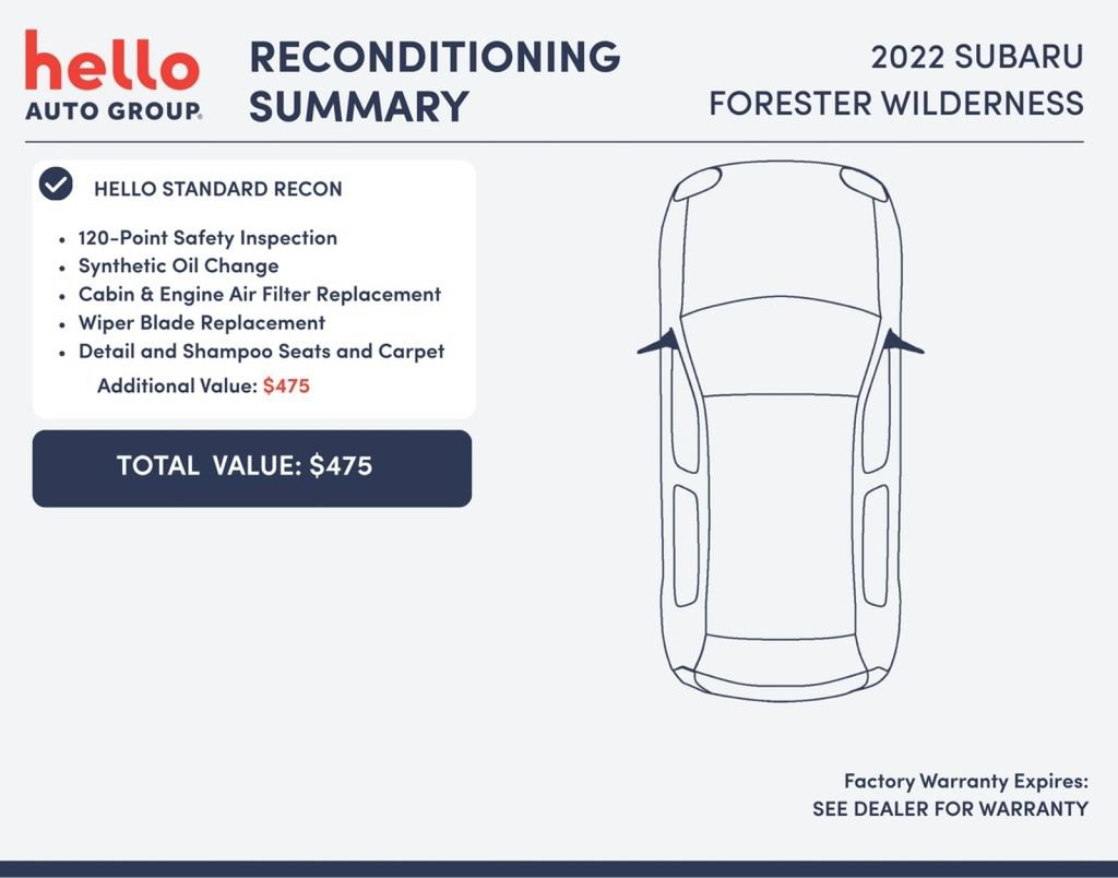 Used 2022 Subaru Forester Wilderness AWD/4WD image 6