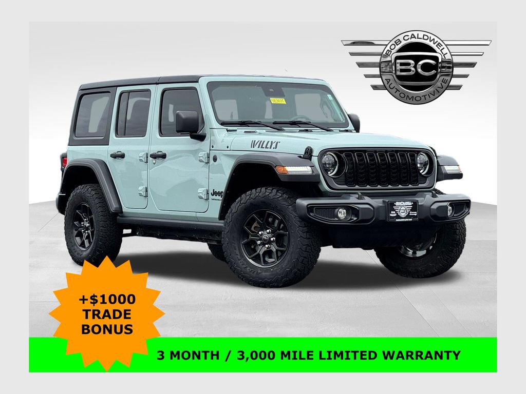 Used 2024 Jeep Wrangler Unlimited Sport AWD/4WD image 1