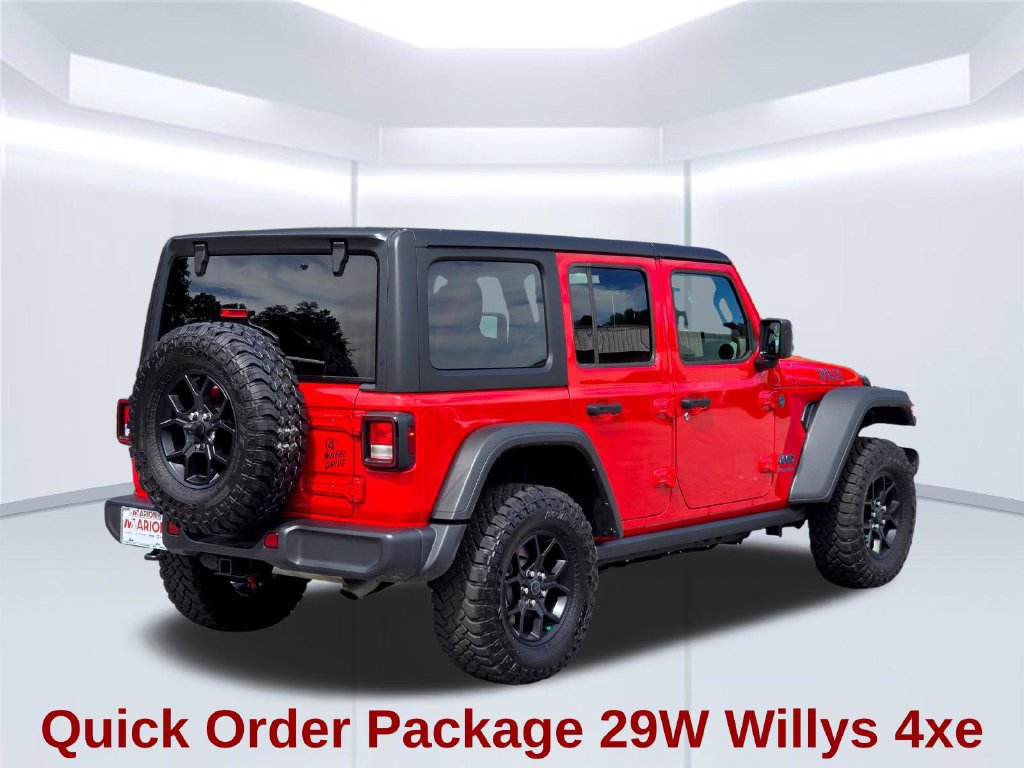 Used 2025 Jeep Wrangler Unlimited Sport S 4xe AWD/4WD image 19
