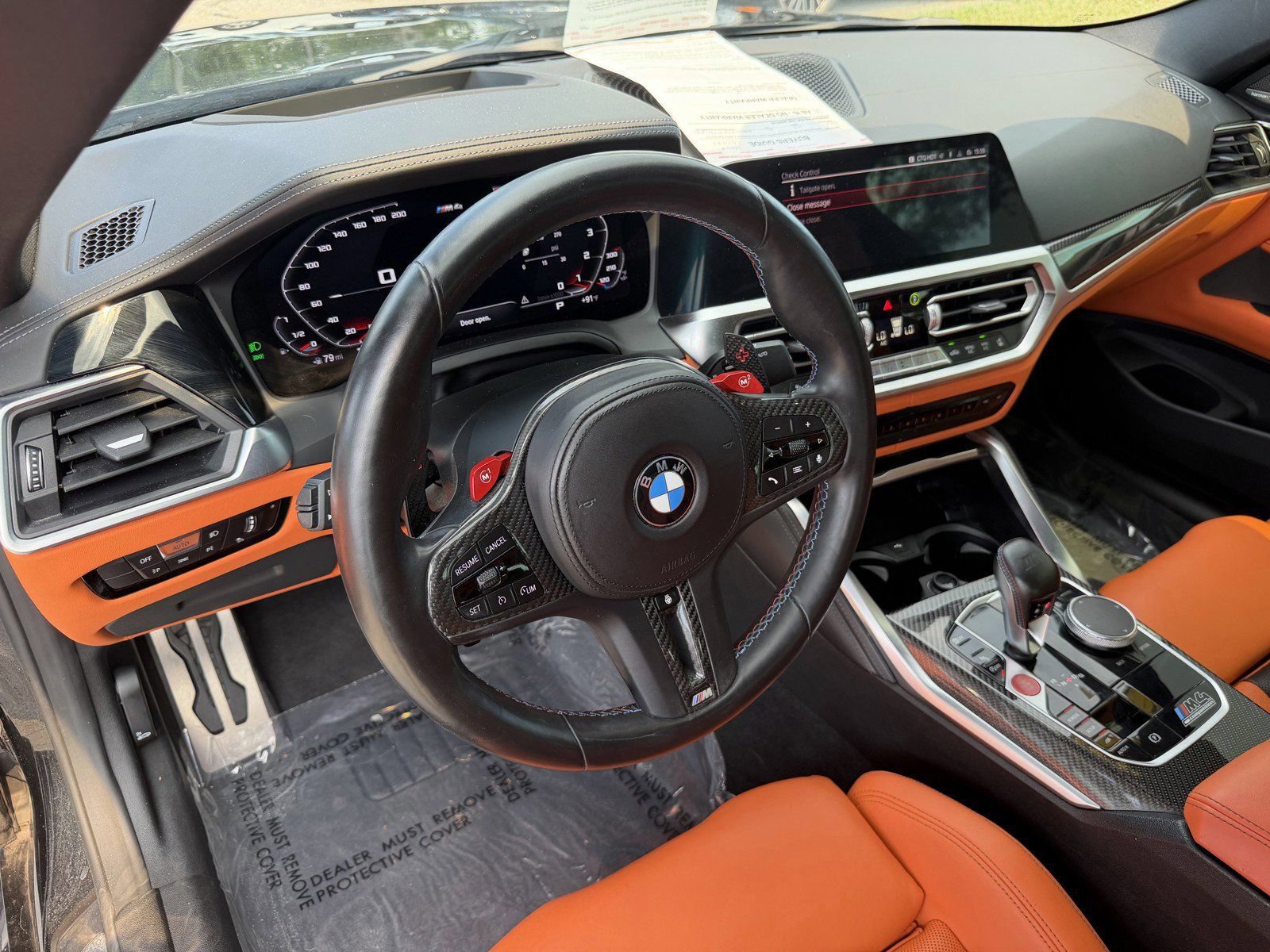 Used 2021 BMW M4 Competition w/ M Carbon Exterior Package RWD image 14