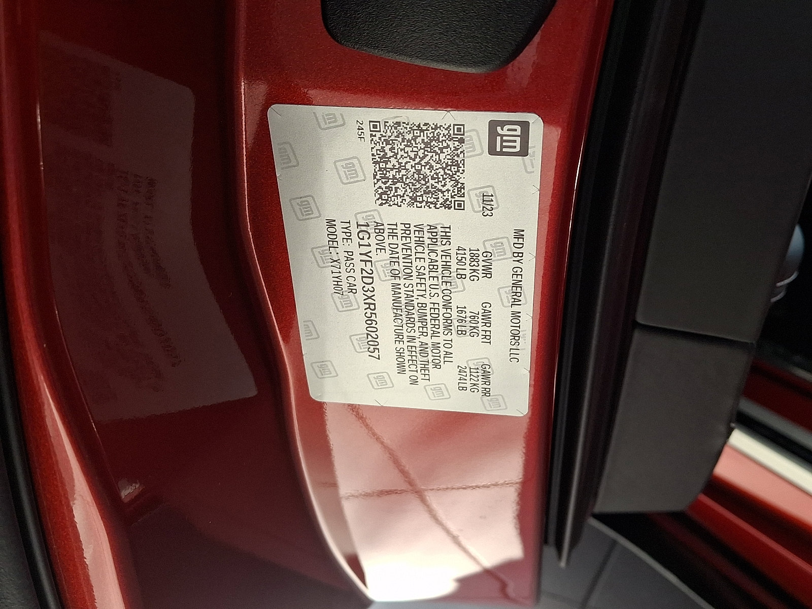 Used 2024 Chevrolet Corvette Z06 w/ Stealth Interior Trim Package image 25